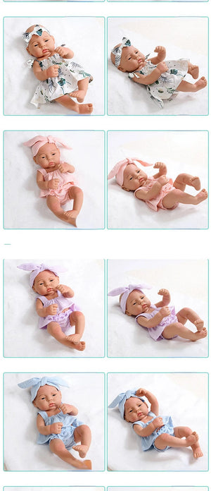 Planet Gates bodysuitPK / girl 16inch Full Body Silicone Bebe Reborn Doll Soft Dolls Lifelike Baby Vinyl Bebe Doll Cute Reborn Baby Doll For Girls Doll Toys