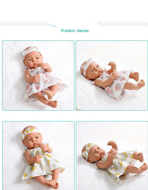 Planet Gates bodysuitPK / girl 16inch Full Body Silicone Bebe Reborn Doll Soft Dolls Lifelike Baby Vinyl Bebe Doll Cute Reborn Baby Doll For Girls Doll Toys