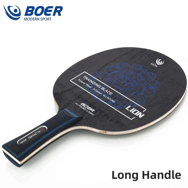 Planet Gates Boer Lion Table Tennis Blade 5+2 Wood Ping Pong Blade Good for Attack with Fine Control
