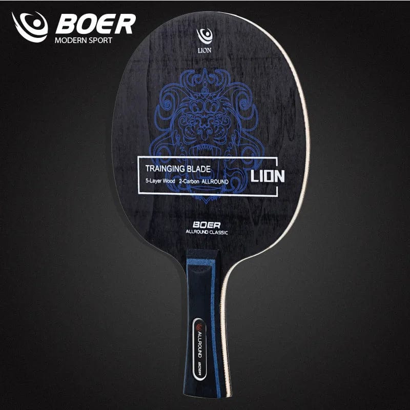 Planet Gates Boer Lion Table Tennis Blade 5+2 Wood Ping Pong Blade Good for Attack with Fine Control