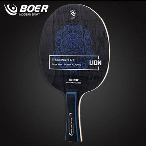 Planet Gates Boer Lion Table Tennis Blade 5+2 Wood Ping Pong Blade Good for Attack with Fine Control