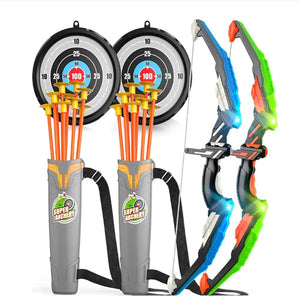 Planet Gates Bow And Arrows For Children Kids Archery Bow Practice Recurve Bow Outdoor Sports Game Hunting Shooting Toy Boys Gift Bow Kit Set
