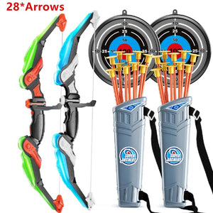 Planet Gates Bow And Arrows For Children Kids Archery Bow Practice Recurve Bow Outdoor Sports Game Hunting Shooting Toy Boys Gift Bow Kit Set
