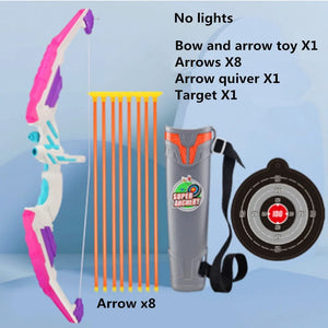 Planet Gates Bow And Arrows For Children Kids Archery Bow Practice Recurve Bow Outdoor Sports Game Hunting Shooting Toy Boys Gift Bow Kit Set