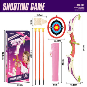 Planet Gates Bow And Arrows For Children Kids Archery Bow Practice Recurve Bow Outdoor Sports Game Hunting Shooting Toy Boys Gift Bow Kit Set