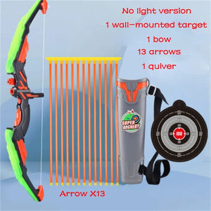 Planet Gates Bow And Arrows For Children Kids Archery Bow Practice Recurve Bow Outdoor Sports Game Hunting Shooting Toy Boys Gift Bow Kit Set