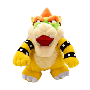 Planet Gates Bowser 10in Super Mario Bros Plush Toy Bowser Stuff Plush Doll Anime Gift for Boy Girls Birthday Home Party Decor