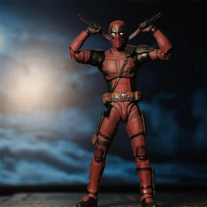 Planet Gates BOX Deadpool & Wolverine Action Figure SHFiguarts Joint Movable New Mutants Wilson Comics Wade SHF Model Movie Toys for Kids Gift
