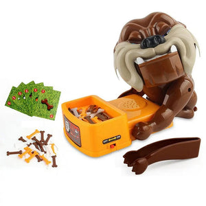 Planet Gates BOX Funny Tricky Toys Bad Dog Chew Bone Action Games Biting Wake Dog Parents Interactive Toys Party Family Game Kids Xmas Gift
