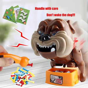 Planet Gates BOX Funny Tricky Toys Bad Dog Chew Bone Action Games Biting Wake Dog Parents Interactive Toys Party Family Game Kids Xmas Gift
