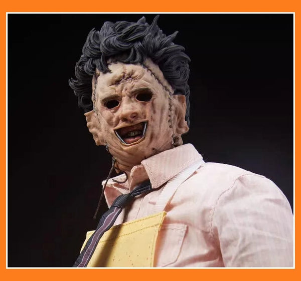 Planet Gates BOX Leatherface Texas Chainsaw Massacre Fortieth anniversary Action Figure Movie Characters Terror Model Doll Collectible Toy Gift