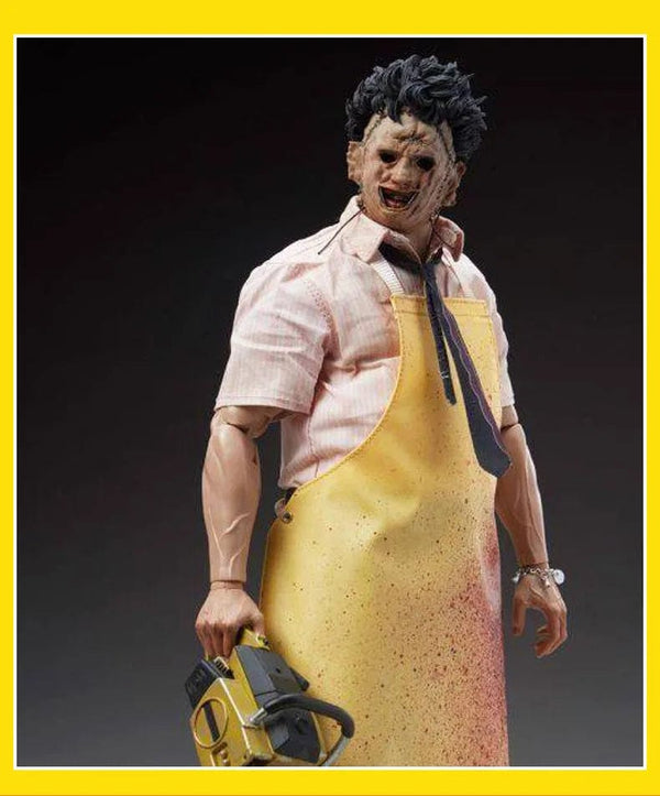 Planet Gates BOX Leatherface Texas Chainsaw Massacre Fortieth anniversary Action Figure Movie Characters Terror Model Doll Collectible Toy Gift