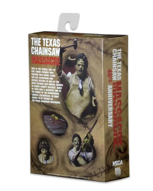 Planet Gates BOX Leatherface Texas Chainsaw Massacre Fortieth anniversary Action Figure Movie Characters Terror Model Doll Collectible Toy Gift