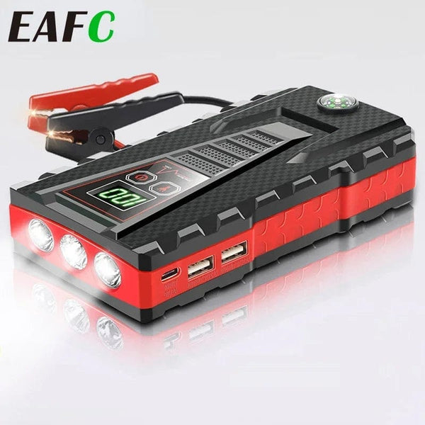 Planet Gates Box / Poland EAFC Car Jump Starter 1200A Wireless Charger Power Bank for 12V Car Emergency Starter Jstar 4 Auto Car Booster Battery