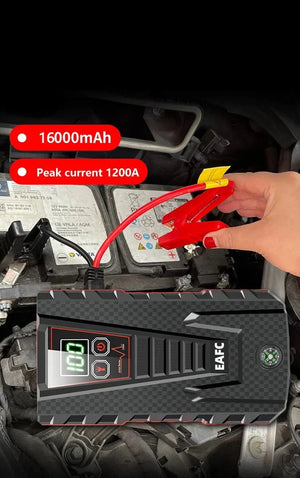 Planet Gates Box / Poland EAFC Car Jump Starter 1200A Wireless Charger Power Bank for 12V Car Emergency Starter Jstar 4 Auto Car Booster Battery