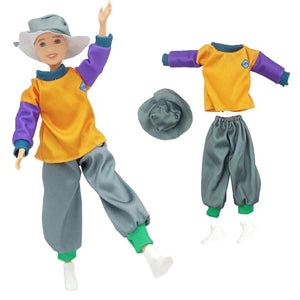 Planet Gates Boy Type H / Doll with Clothes 23cm Boy Doll Full Set 1/7 Kelly Sister Couple Doll with Clothes Girls Dress Up Toys Gifts