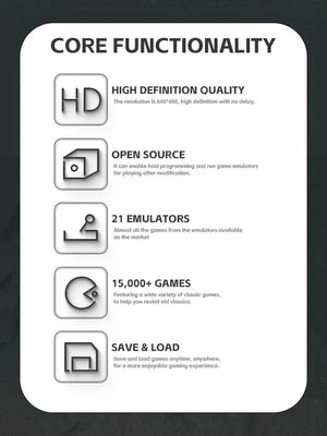 Planet Gates BOYHOM 128GB R36S Retro Handheld Game Console Linux System 3.5 Inch IPS Screen Portable Pocket Video Game Player 64GB Kids Gift