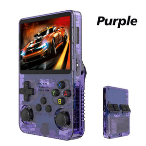 Planet Gates BOYHOM 128GB R36S Retro Handheld Game Console Linux System 3.5 Inch IPS Screen Portable Pocket Video Game Player 64GB Kids Gift