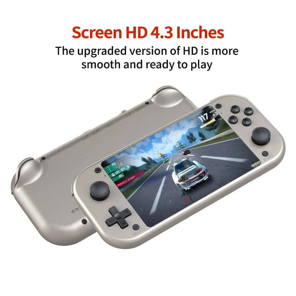 Planet Gates BOYHOM M17 Retro Handheld Video Game Console Open Source Linux System 4.3 Inch IPS Screen Portable Pocket Video Player for PSP