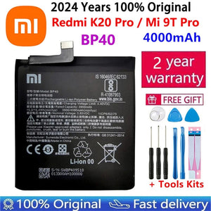 Planet Gates BP40 / CHINA Battery For Xiaomi Mi Redmi Note Poco CC9 K20 F2 F3 K30 M3 X3 M4 K40 X4 X5 7 8 8A 8T 9 9T 10 10S 10T 11 11T 11S 12 12T Lite Pro