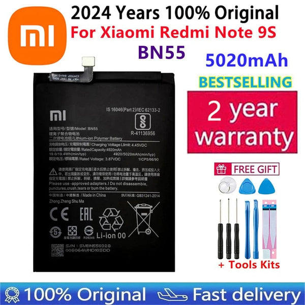 Planet Gates BP40 / CHINA Battery For Xiaomi Mi Redmi Note Poco CC9 K20 F2 F3 K30 M3 X3 M4 K40 X4 X5 7 8 8A 8T 9 9T 10 10S 10T 11 11T 11S 12 12T Lite Pro