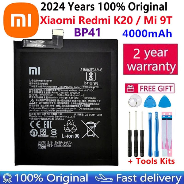 Planet Gates BP40 / CHINA Battery For Xiaomi Mi Redmi Note Poco CC9 K20 F2 F3 K30 M3 X3 M4 K40 X4 X5 7 8 8A 8T 9 9T 10 10S 10T 11 11T 11S 12 12T Lite Pro