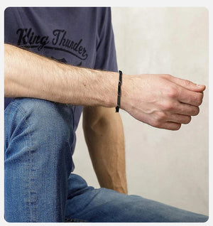 Planet Gates BR-1198S Vnox Mens Geometric Rhombus Chain Bracelet,Casual Stainless Steel Metal Links Wristband, Length Adjustable