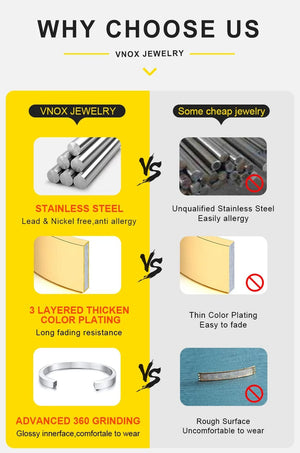 Planet Gates BR-1318S / 21cm Vnox 11mm Watchband Shaped Chain Bracelet for Men Teens Boys,Strap Chain Bracelets, Black Silver Color Stainless Steel Wristband