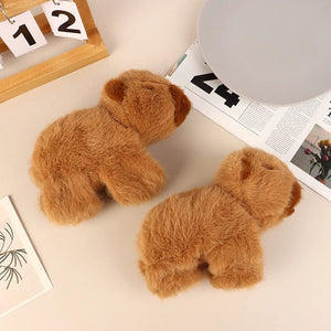 Planet Gates Bracelet Wrist Lying Down Doll Capybara Doll Snap Ring Cute Plush Toy Ugly Cute Doll