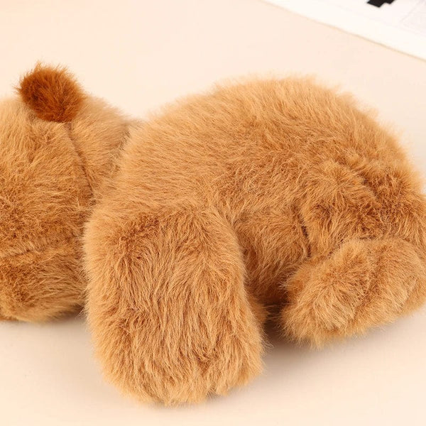 Planet Gates Bracelet Wrist Lying Down Doll Capybara Doll Snap Ring Cute Plush Toy Ugly Cute Doll