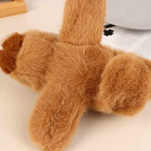 Planet Gates Bracelet Wrist Lying Down Doll Capybara Doll Snap Ring Cute Plush Toy Ugly Cute Doll