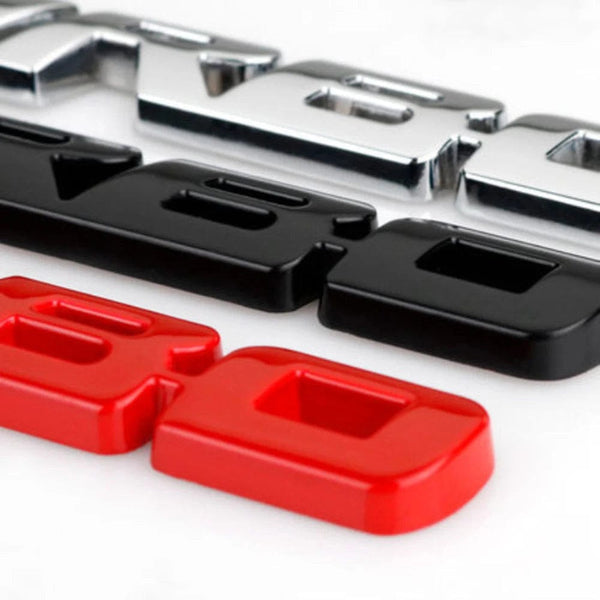 Planet Gates Brand New Car Styling Car Turbo Boost Loading Boosting 3D Metal Chrome Zinc Alloy 3D Emblem Badge Sticker Decal Auto Accessory