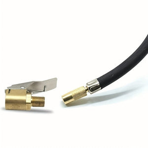 Planet Gates Brass 1pc Automotive Inflatable Pump Connector: Quickly Fill Your Tires With A Press-on Nozzle