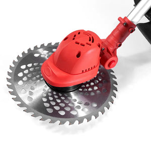 Planet Gates brazil / 2 Battery US Plug 10Inch 4000W Brushless Electric Lawn Mower 36000RPM Cordless Grass Trimmer Length Adjustable Garden Tools For Makita 18V Battery