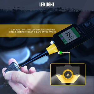 Planet Gates brazil AUTOOL BT250 Circuit Tester Powerscan 6-30V Automative Power Probe Kit LED Display Voltage Polarity Locator Diagnostic Tool