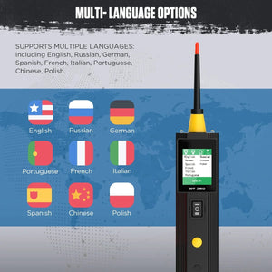 Planet Gates brazil AUTOOL BT250 Circuit Tester Powerscan 6-30V Automative Power Probe Kit LED Display Voltage Polarity Locator Diagnostic Tool