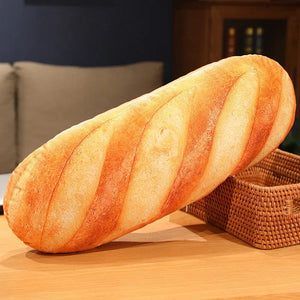 Planet Gates Bread 20cm French Bread Plush Pillow Stuffed Printing Images Food Plushie Peluche Party Prop Decor Sleeping Companion Man Gift