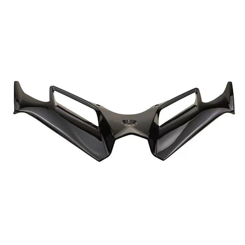 Planet Gates bright black Motorcycle Winglet Aerodynamic Wing Kit Spoiler Motor Accessories For KawasakiNinja 300 Ninja250 NINJA300/250 EX300 2013-2017