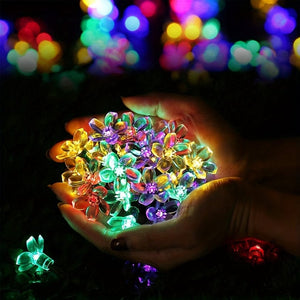 Planet Gates Brighten Up Your Outdoor Space With This 1pc Solar Garden Flower Light String