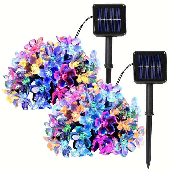 Planet Gates Brighten Up Your Outdoor Space With This 1pc Solar Garden Flower Light String