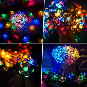 Planet Gates Brighten Up Your Outdoor Space With This 1pc Solar Garden Flower Light String