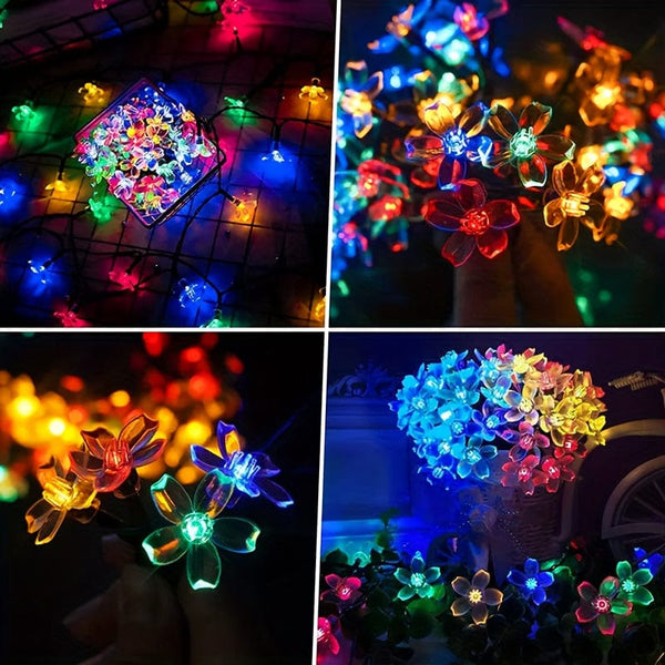 Planet Gates Brighten Up Your Outdoor Space With This 1pc Solar Garden Flower Light String