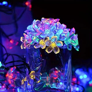 Planet Gates Brighten Up Your Outdoor Space With This 1pc Solar Garden Flower Light String