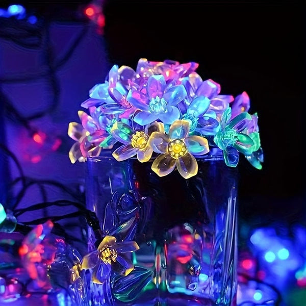 Planet Gates Brighten Up Your Outdoor Space With This 1pc Solar Garden Flower Light String
