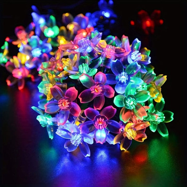 Planet Gates Brighten Up Your Outdoor Space With This 1pc Solar Garden Flower Light String