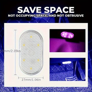 Planet Gates Brighten Up Your Vehicle With This Rechargeable LED Car Touch Light!