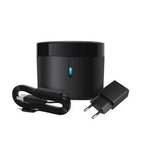 Planet Gates Broadlink RM4 mini Broadlink RM4mini+HTS Temperature Humidity Sensor  WiFi IR Remote Controller for Air conditioning TV set-top Box Work with Alexa