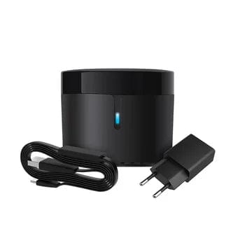 Planet Gates Broadlink RM4 mini Broadlink RM4mini+HTS Temperature Humidity Sensor  WiFi IR Remote Controller for Air conditioning TV set-top Box Work with Alexa