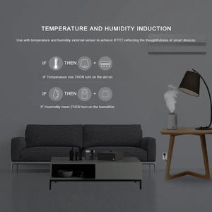 Planet Gates BroadLink RM4 Pro RM4 mini HTS2 Temp and Humidity Sensor  Version Wireless Universal Remote Hub with Smart Home Solution