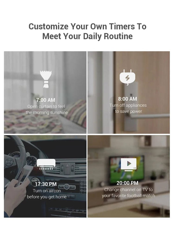 Planet Gates BroadLink RM4 Pro RM4 mini HTS2 Temp and Humidity Sensor  Version Wireless Universal Remote Hub with Smart Home Solution